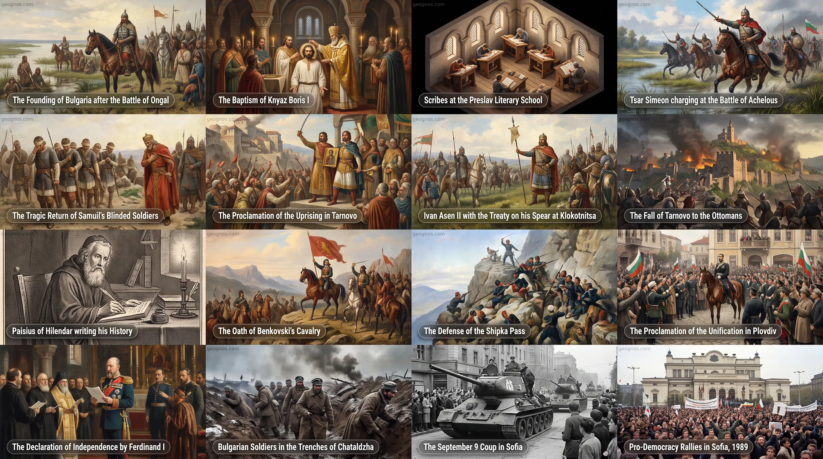 Establishment of the First Bulgarian Empire