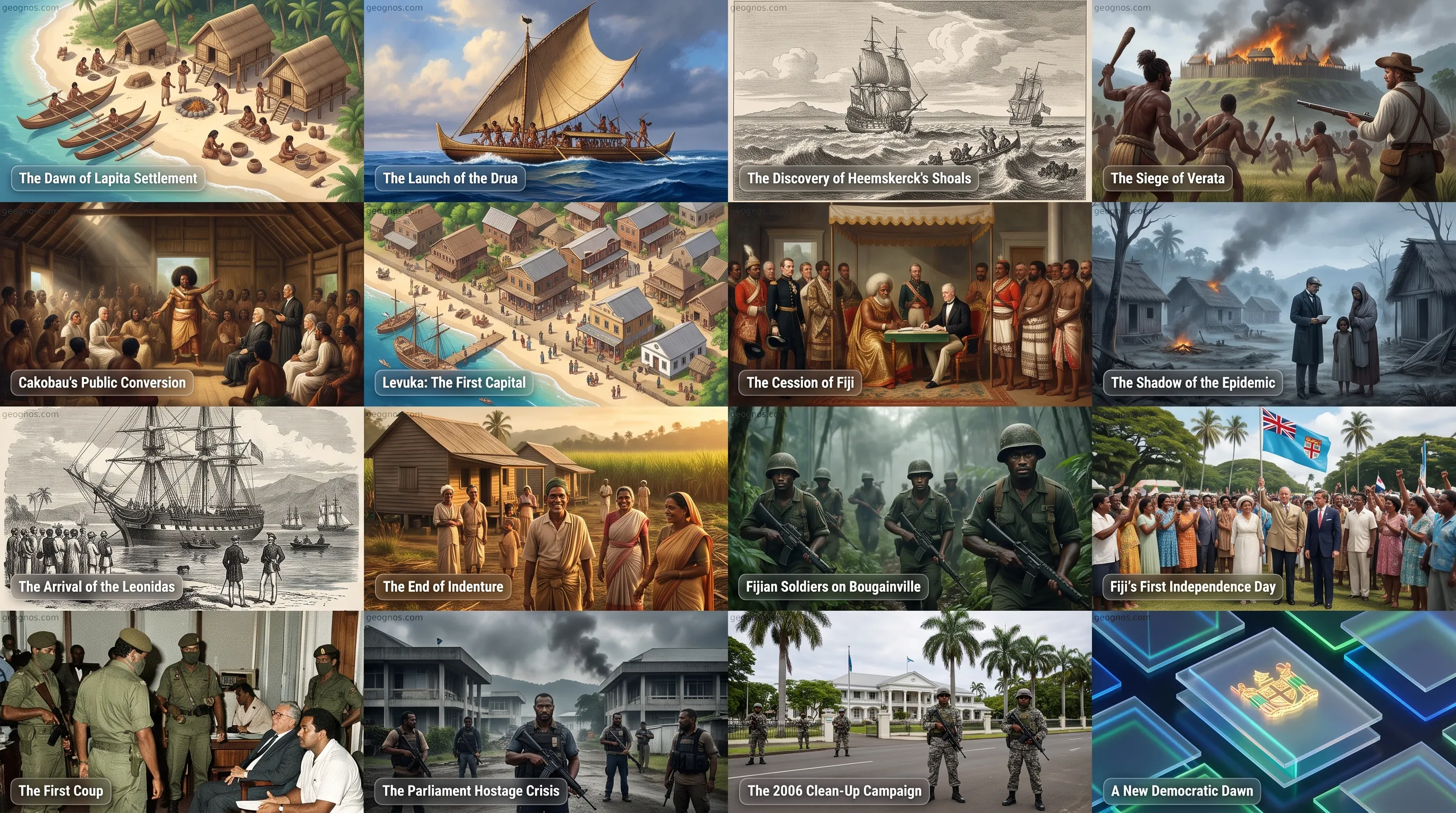 The Settlement of Fiji by the Lapita Pioneers