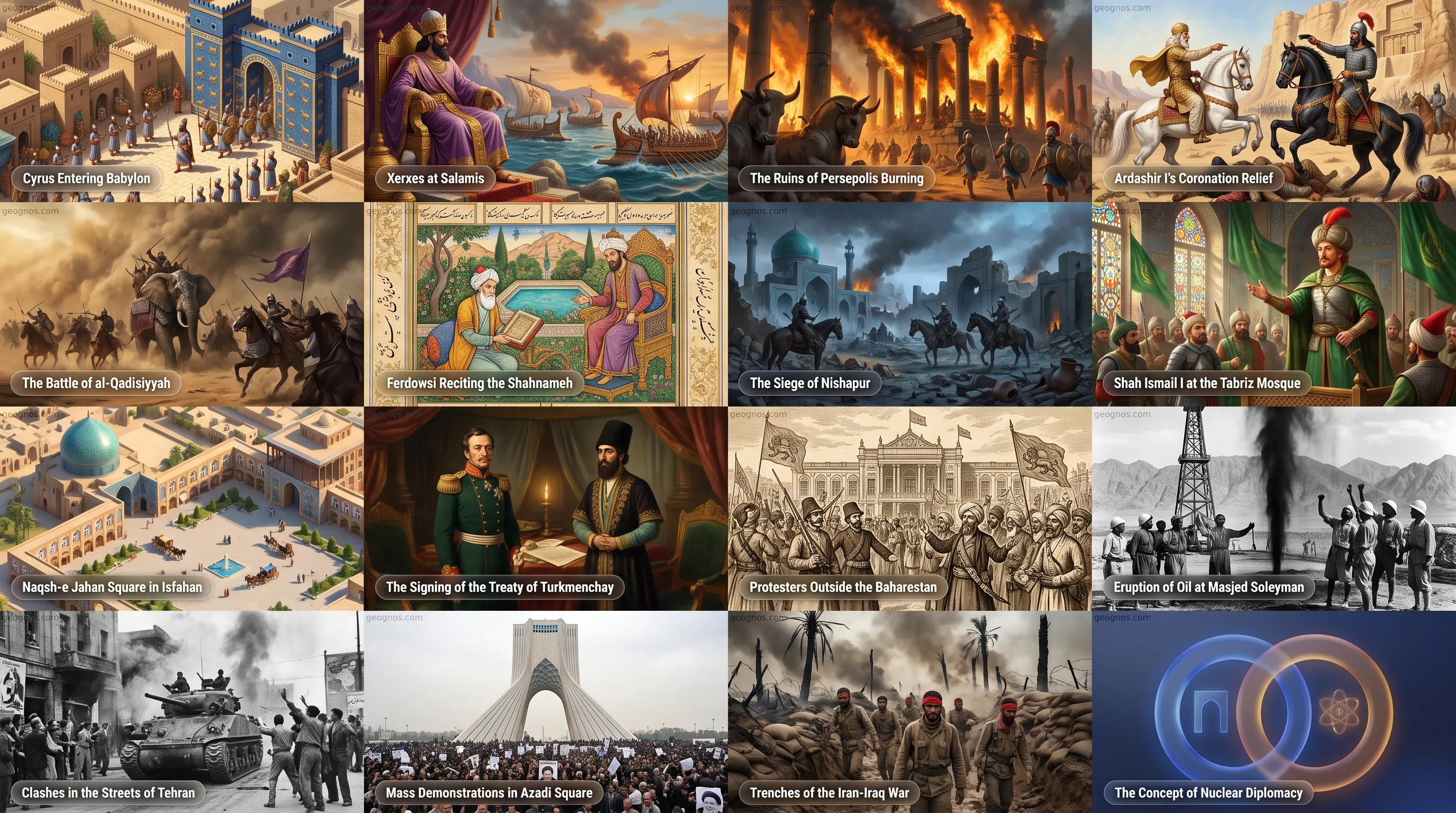 Cyrus the Great Overthrows Babylon and Founds the Achaemenid Empire