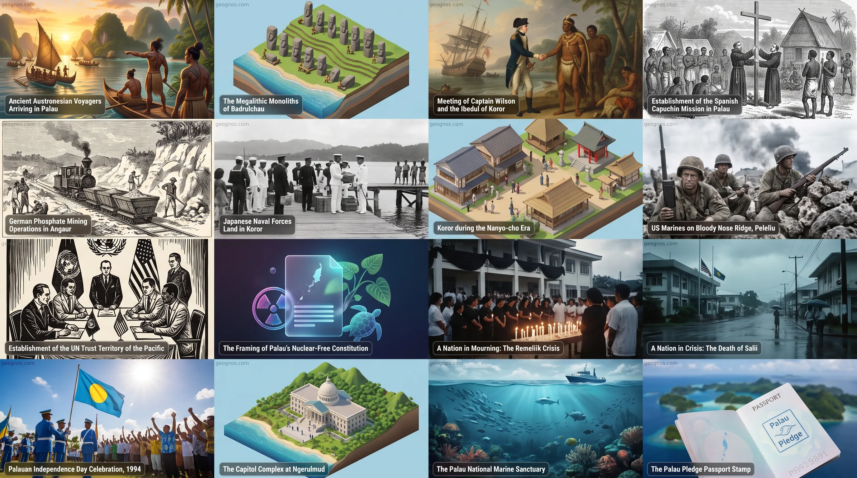 The Austronesian Settlement of the Palauan Archipelago