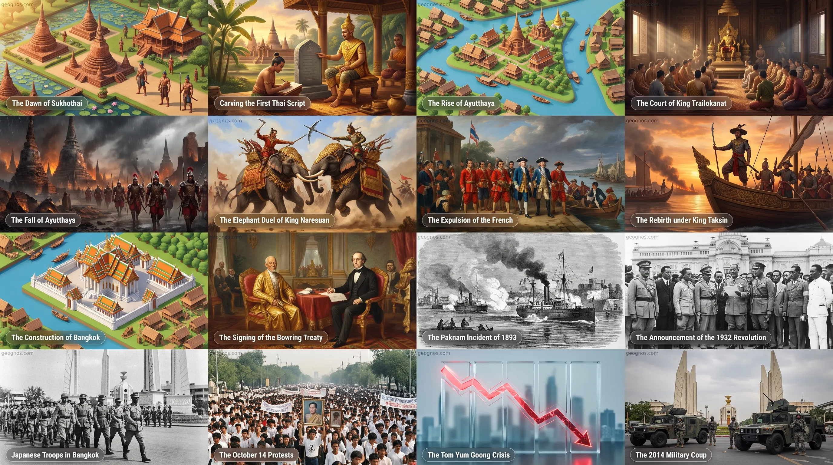 The Founding of the Sukhothai Kingdom